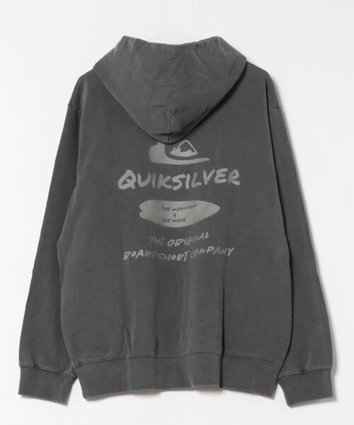 クイックシルバー　フード付きブラック Quiksilver（クイックシルバー） トレーナー HAND DRAWN ZIP PK YO