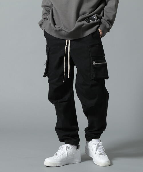 「DANKE SCHON」 カーゴパンツ SMALL カーキ メンズ_画像4