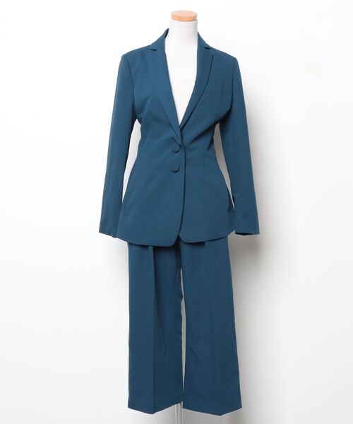 「RUIRUE BOUTIQUE」 セットアップ S ブルー レディース