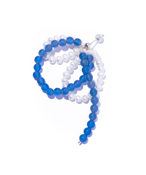 IRIS47（イリスフォーセブン） ピアス 「IRIS 47」fabiana blue agate