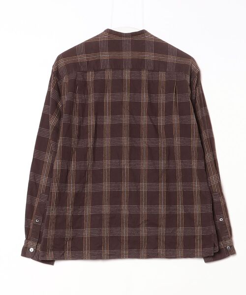 「Steven Alan」 長袖シャツ S ブラウン メンズの画像