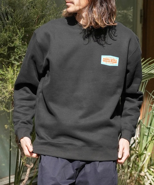「roial」 スウェットカットソー LARGE ブラック メンズ_画像9