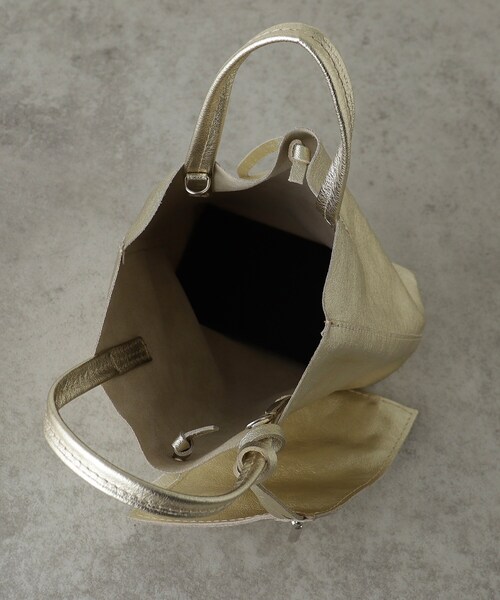 INDIVI GALLEST トートバッグ 「MILLELA FIRENZE」メタリック