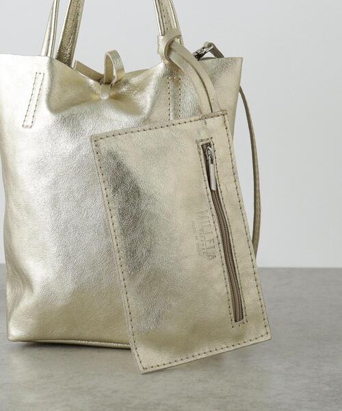 INDIVI GALLEST トートバッグ 「MILLELA FIRENZE」メタリック