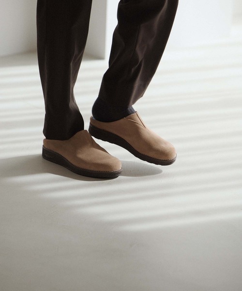 ブラウン レザー クロッグシューズ BLUNDSTONE（ブランドストーン） シューズ Blundstone / “AEROCORK