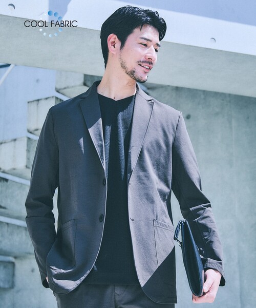 XXXL EMPORIO ARMANI テーラードジャケット アンコン グレー EMPORIO ARMANI ジャケット テーラードジャケット 「エンポリオ