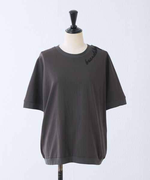 ビアズリーのTシャツ BEARDSLEY（ビアズリー） tシャツ エンブロイダリーTシャツ レディース