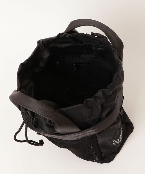 「Manhattan Portage BLACK LABEL」 ハンドバッグ X-SMALL ブラック メンズ_画像4