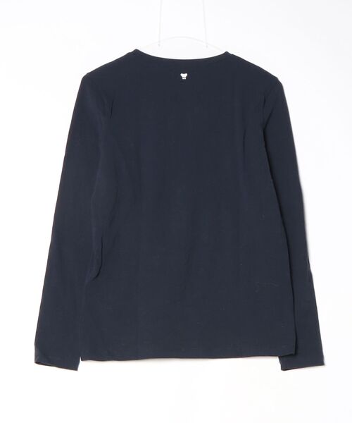「Weekend Max Mara」 長袖カットソー S ネイビー レディース_画像2