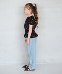 パンツ 「接触冷感」ライトデニムパンツ キッズ...の詳細画像3
