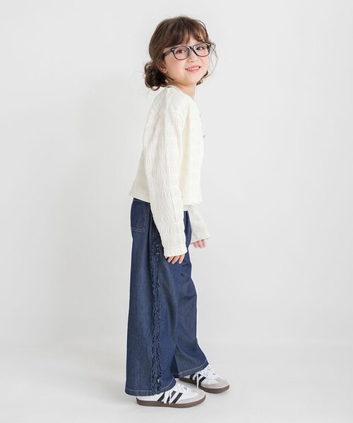 branshes（ブランシェス） パンツ 「接触冷感」ライトデニムパンツ