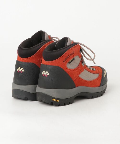 「mont-bell」 ハイカットスニーカー 23.5cm オレンジ レディース_画像2