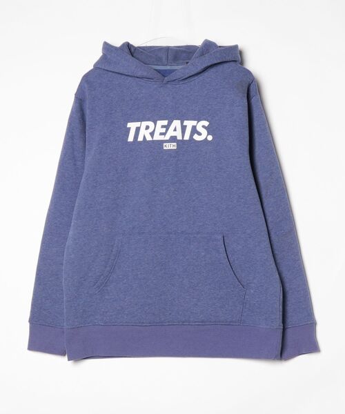 KITH（キス） プルオーバーパーカー M ブルー メンズ : ZOZOTOWN Yahoo