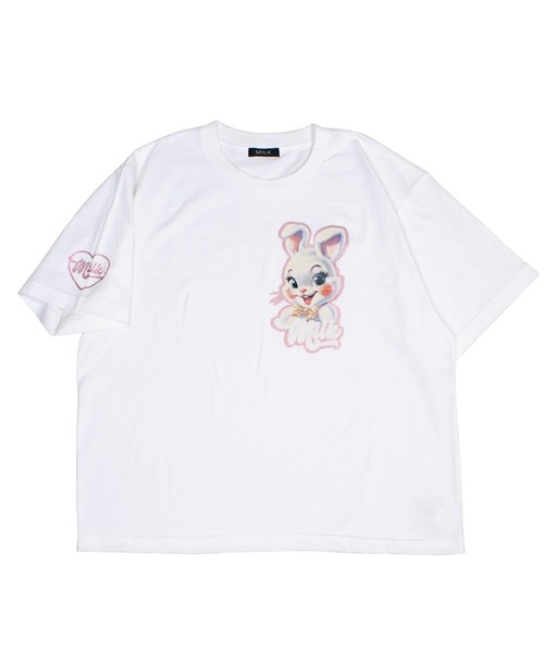 「MILK」 半袖Tシャツ FREE ピンク レディース_画像2