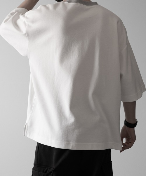 「RUUBON」 半袖Tシャツ S ホワイト メンズ_画像7