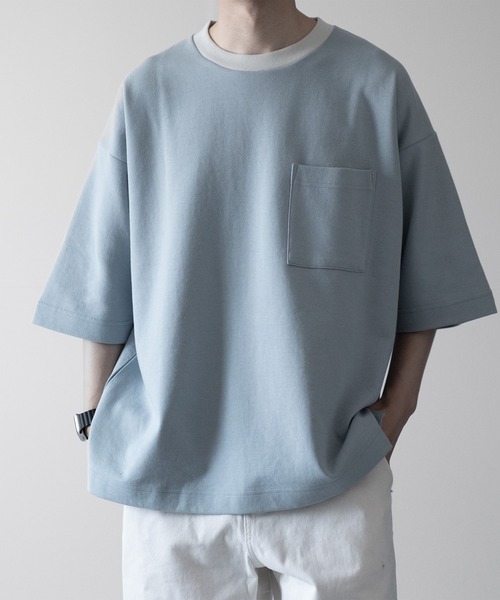 「RUUBON」 半袖Tシャツ S ホワイト メンズ_画像9