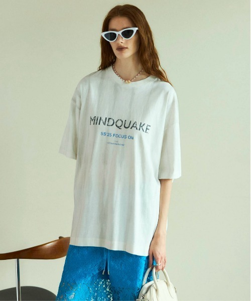 MAISON SPECIAL（メゾンスペシャル） 半袖Tシャツ FREE ライトグレー