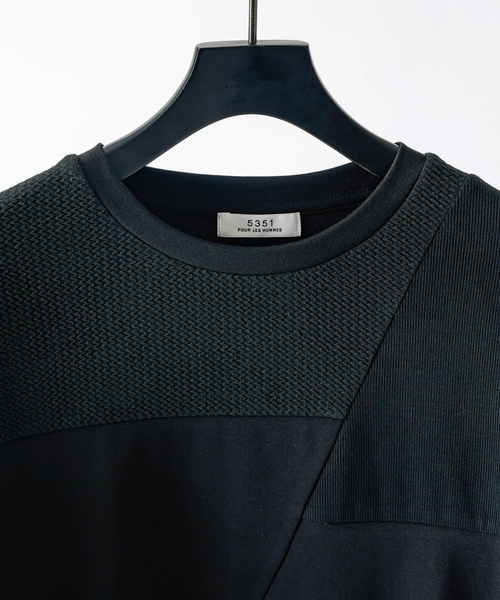 「5351 POUR LES HOMMES」 長袖Tシャツ 44 グレイッシュベージュ メンズ_画像4