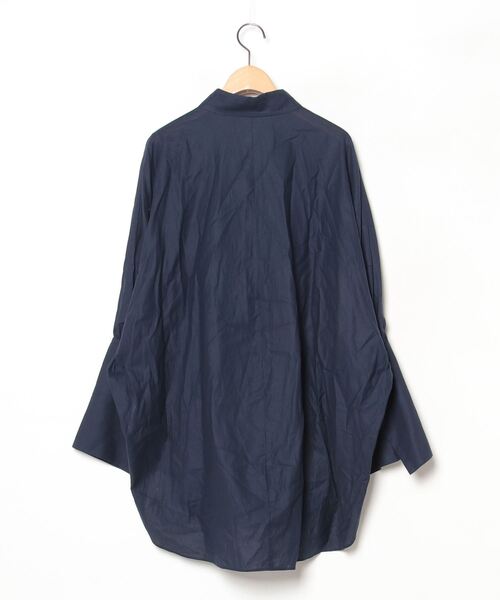 「VERMEIL par iena」 長袖チュニック - ネイビー レディース_画像2