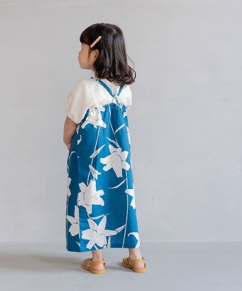 フェリシモMama 浴衣 Moredde 着付けいらずで着脱簡単 綿100