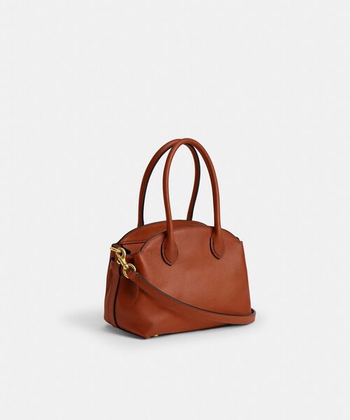 ショルダーバッグ バッグ 「COACH | BRAIN DEAD」エンパイア キャリーオール バッグ 21・カチ マウス アンド チャーム レディースの画像