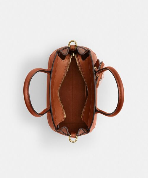 ショルダーバッグ バッグ 「COACH | BRAIN DEAD」エンパイア キャリーオール バッグ 21・カチ マウス アンド チャーム レディースの画像