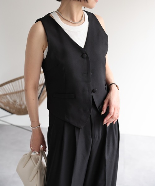 「ap retro」 セットアップ MEDIUM グレー レディース_画像7