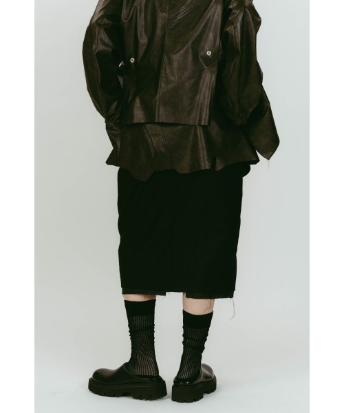 「Knuth Marf」 スカート SMALL ブラック系その他 レディース_画像6