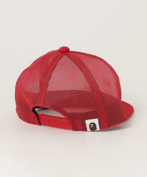A BATHING APE（アベイシングエイプ） キャップ 帽子 COLLEGE MESH CAP