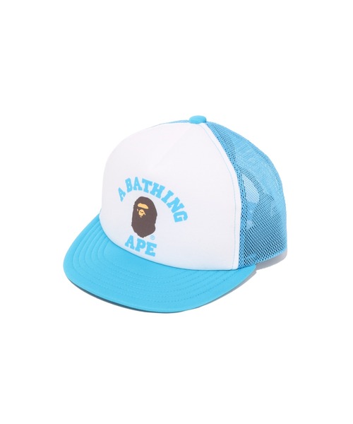 A BATHING APE（アベイシングエイプ） キャップ 帽子 COLLEGE MESH CAP