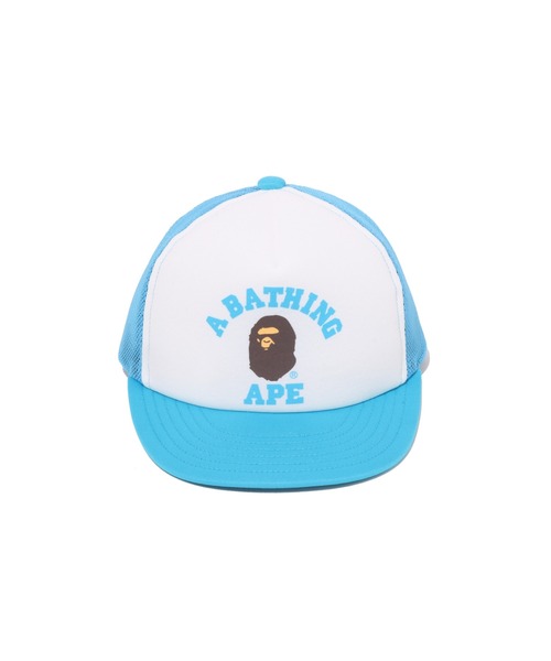 A BATHING APE（アベイシングエイプ） キャップ 帽子 COLLEGE MESH CAP