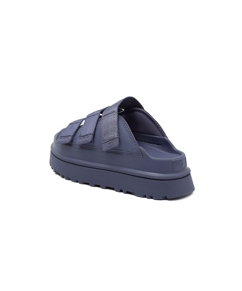 「UGG」 フラットサンダル 24cm ブラック レディース