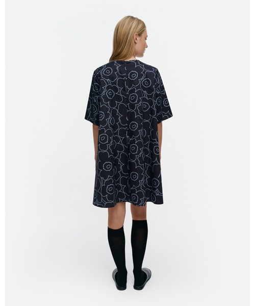 marimekko 半袖ワンピース marimekko（マリメッコ） ワンピース 半袖 Kukkiva Piirto Unikko