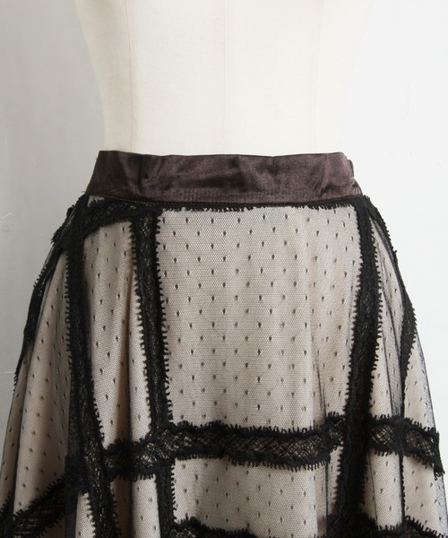 「tocco closet」 フレアスカート M アイボリー レディース_画像7