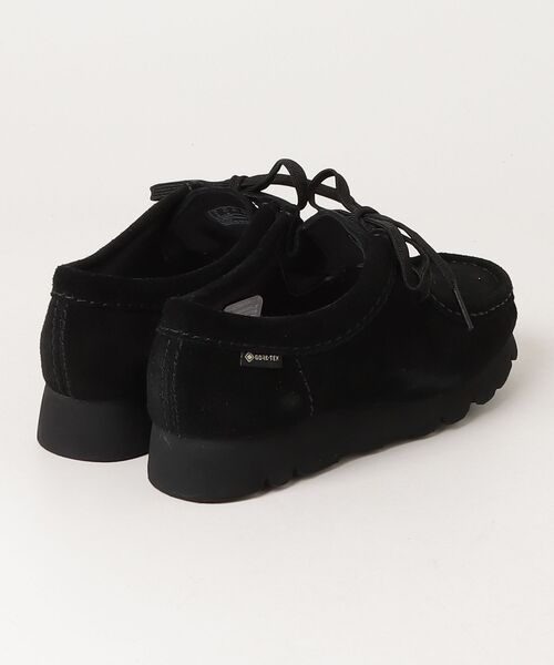 Clarks ブラック モカシン デッキシューズ Clarks Originals デッキシューズ モカシン Wallabee.GTX / レディース