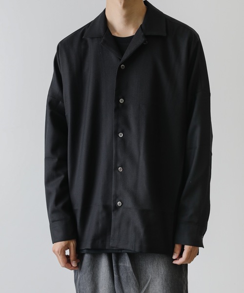 低価高品質 シャツ WOOL TWILL L/S SHIRTS ZOZOTOWN PayPayモール店 - 通販 - PayPayモール ブラウス お買い得安い