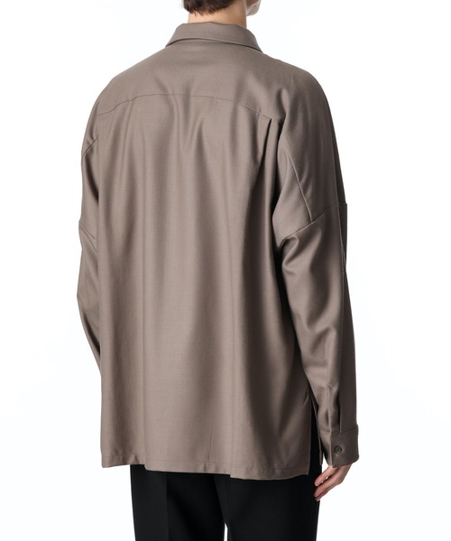 低価高品質 シャツ WOOL TWILL L/S SHIRTS ZOZOTOWN PayPayモール店 - 通販 - PayPayモール ブラウス お買い得安い
