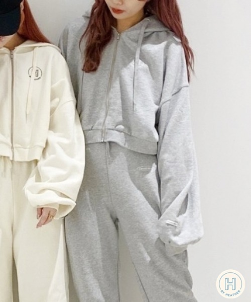 Heather（ヘザー） パーカー HOLiCショートジップパーカー 214616
