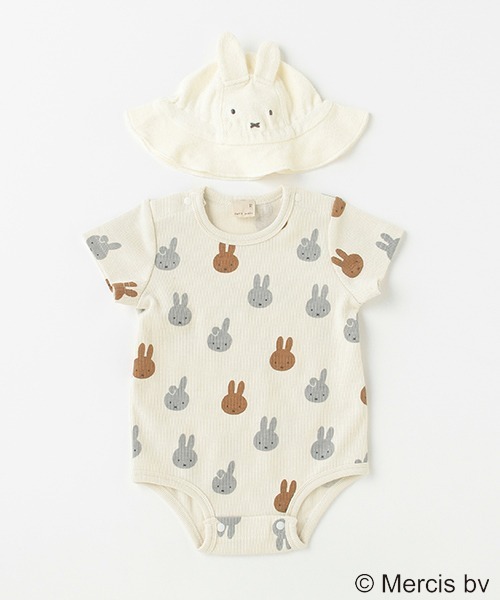 ベビー服 【miffy】ハット付ロンパース3,630円