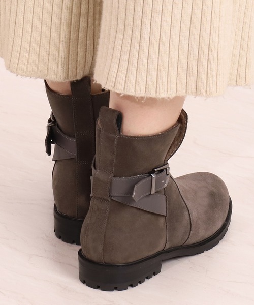 artemis by DIANA（アルテミス by ダイアナ） ブーツ 本革ベロアボア