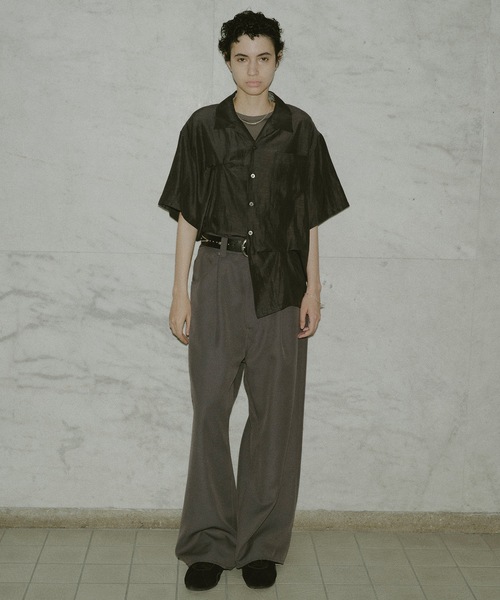 JieDa（ジエダ） ワイドパンツ スラックス WIDE ONE TUCK STRAIGHT