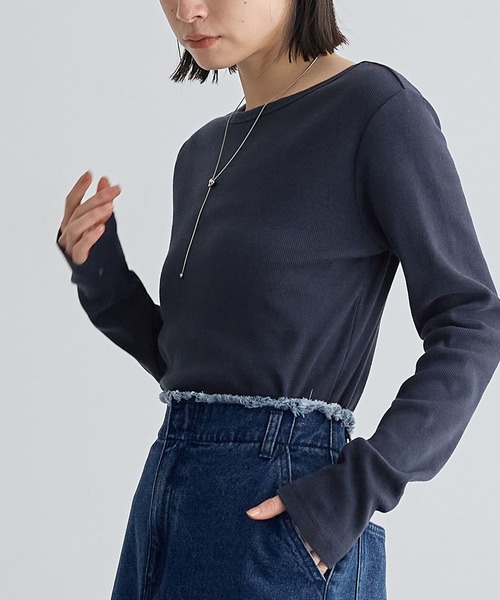 for/c（フォーシー） tシャツ 「新色追加」USAコットン前後2WAYバック