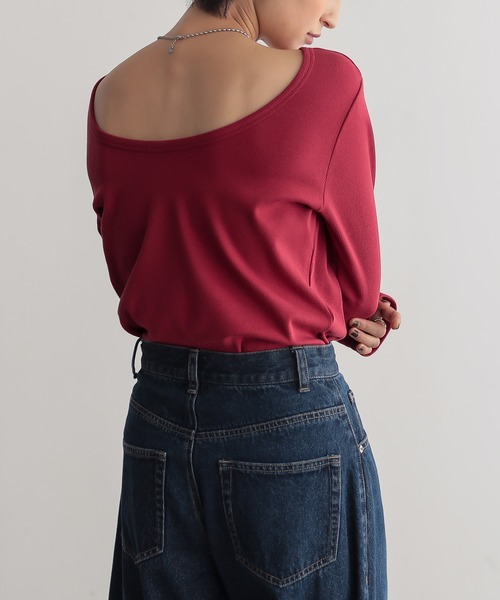 for/c（フォーシー） tシャツ 「新色追加」USAコットン前後2WAYバック