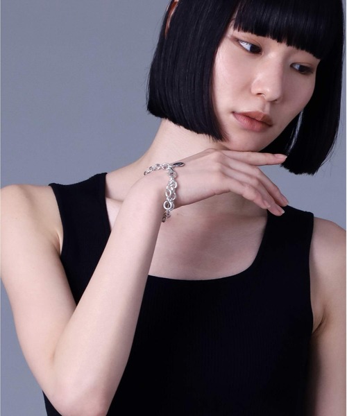 ブレスレット LH ボリュームチェーンブレスレット/シルバー925 メンズ レディースの画像