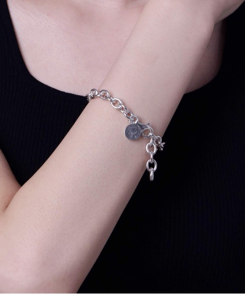 LION HEART ブレスレット LH ボリュームチェーンブレスレット/シルバー