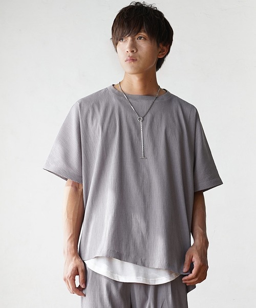 MinoriTY セットアップ 「MinoriTY」楊柳オーバーサイズセットアップ