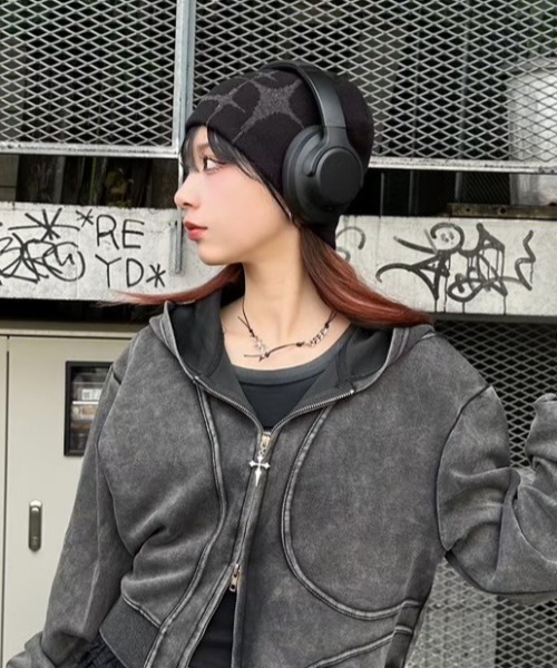 XU ニット帽 ニットキャップ メンズ 「Never mind the XU」design
