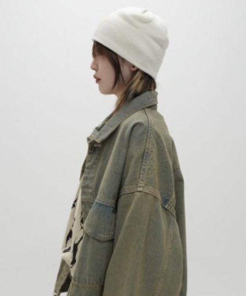 XU ニット帽 ニットキャップ メンズ 「Never mind the XU」design