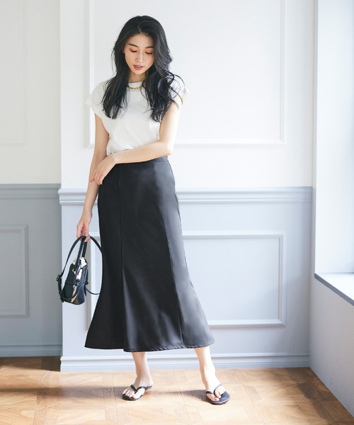 coca（コカ） スカート カットツイルマーメイドスカート レディース