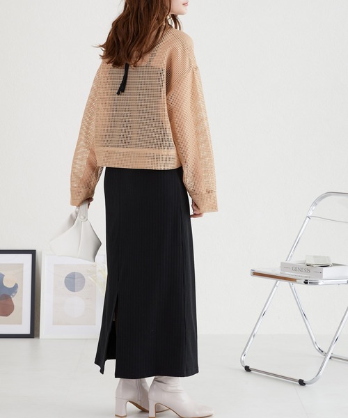ブラウス シャツ MESH シャツ レディース plage ブラウス シャツ linen mesh cape レディース : ZOZOTOWN